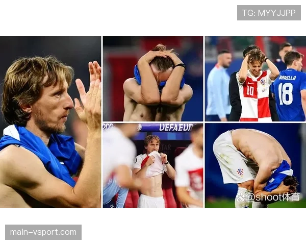 终场哨响，克罗地亚老将莫德里奇跪地掩面告别意甲赛场